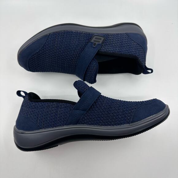 Orthofeet WMNS Quincy 823 Stretchable Slip-On Shoes US 7.5B Blue Comfort Support - Picture 6 of 8
